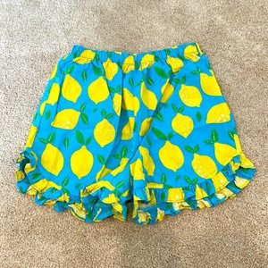 Kelly’s Kids lemon shorts size 10-12